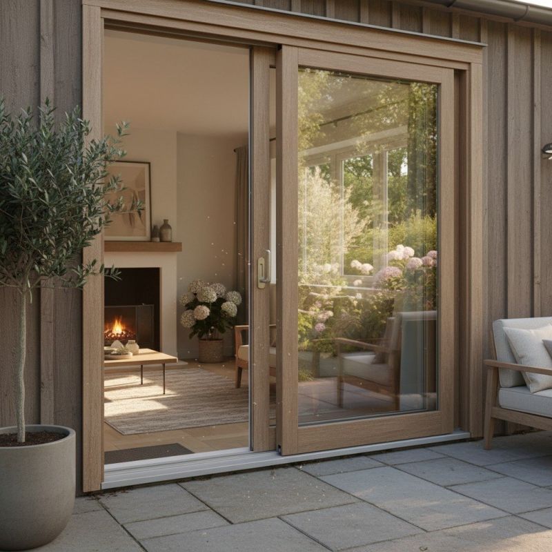 Wood Sliding Door Installation